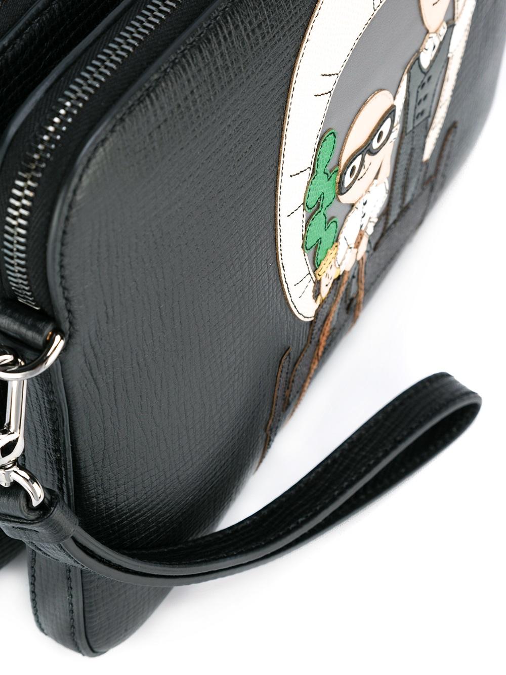 Western Designers patch clutch