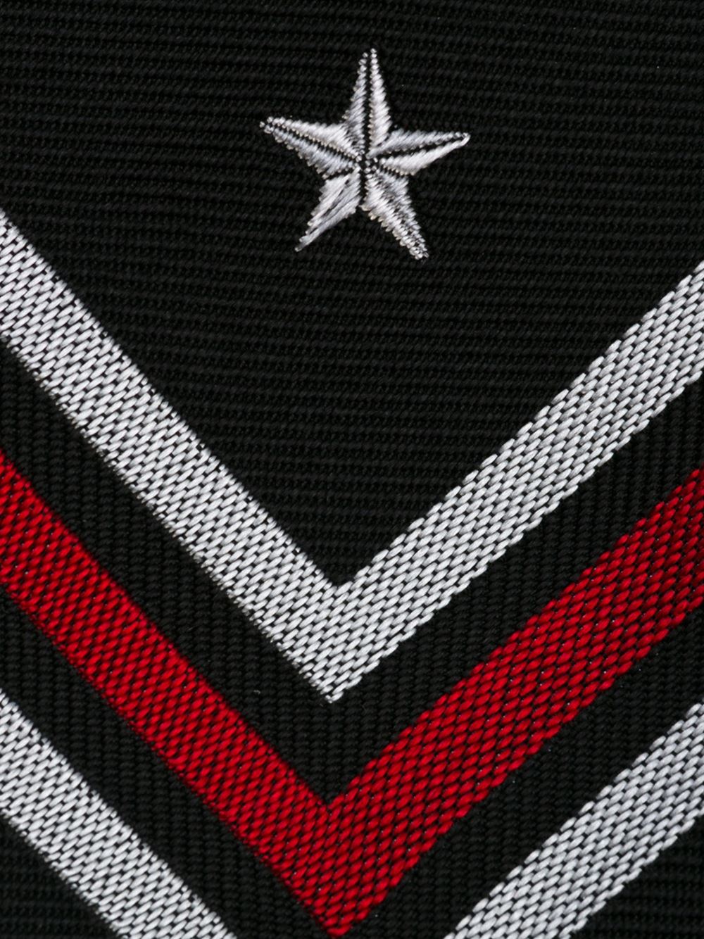 star and stripe tie