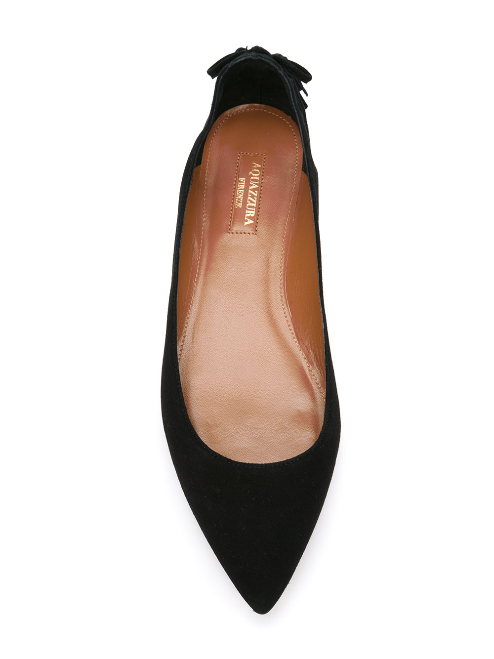 tassel-back ballerinas