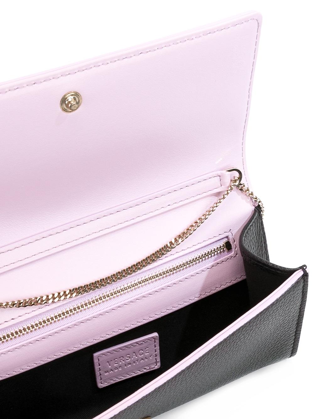 mini Medusa Head foldover clutch