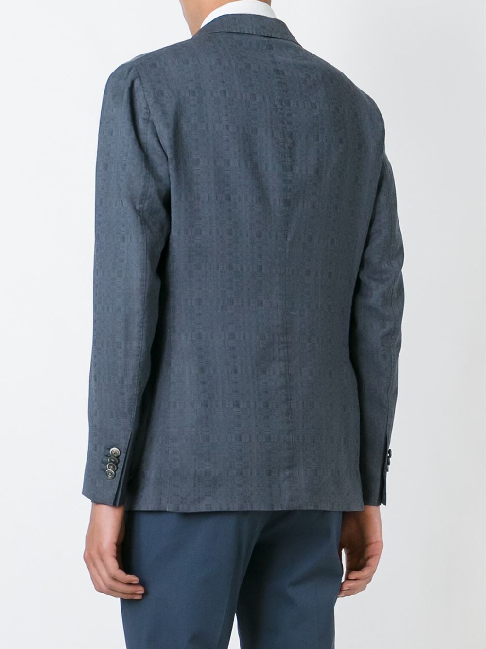 jacquard blazer