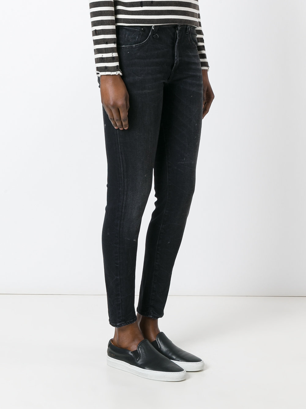 cropped skinny jeans