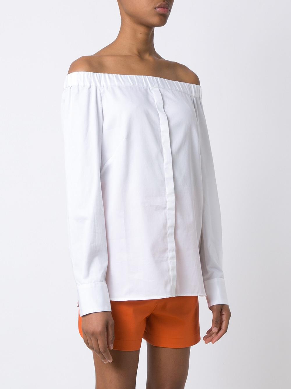 off shoulder blouse