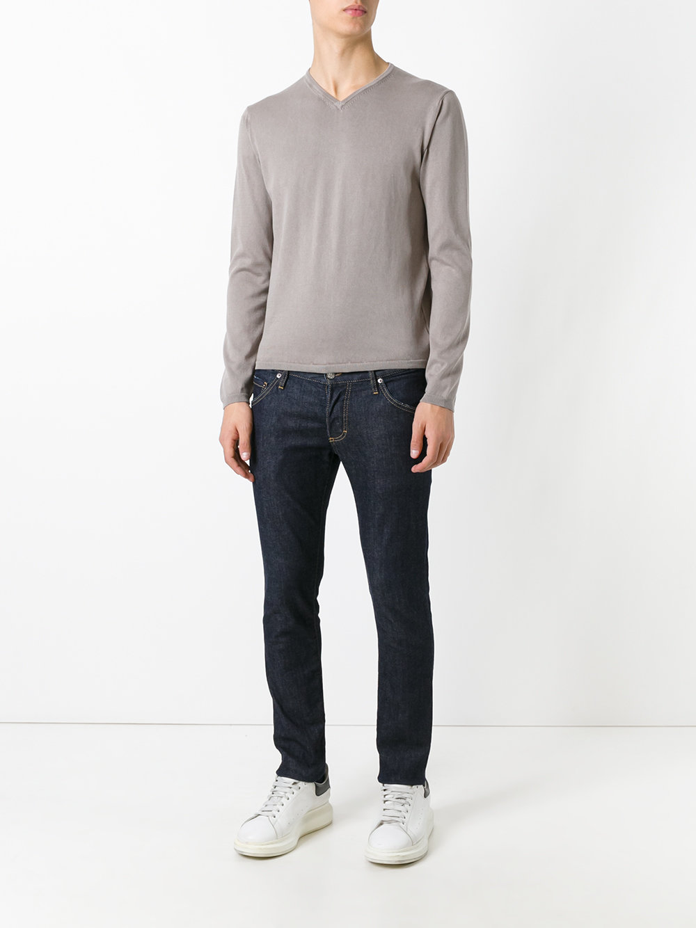 V neck sweatshirt 