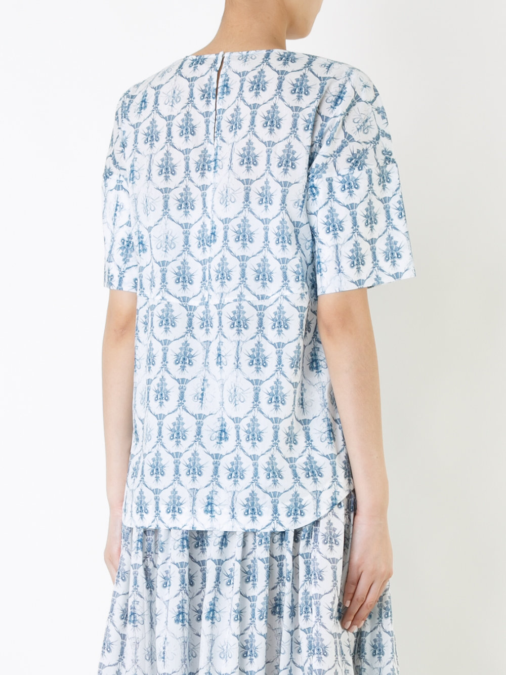 floral print T-shirt