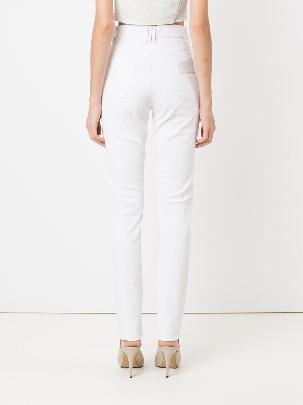 high waisted skinny jeans