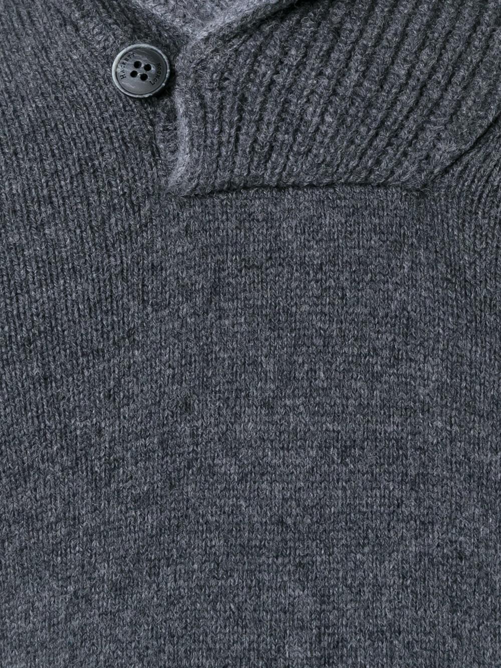 shawl collar jumper