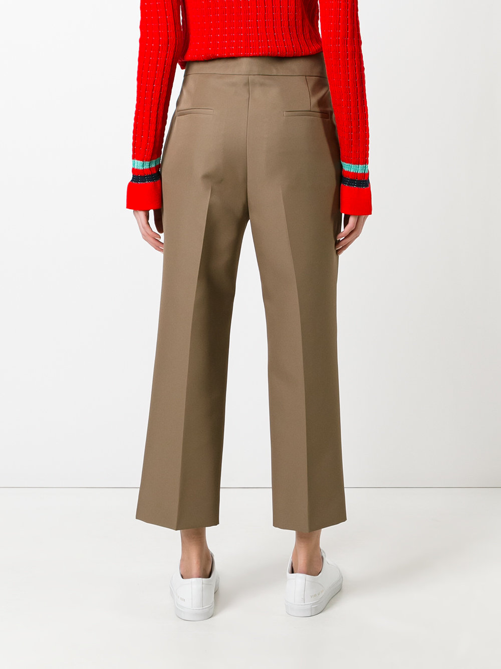 cropped trousers