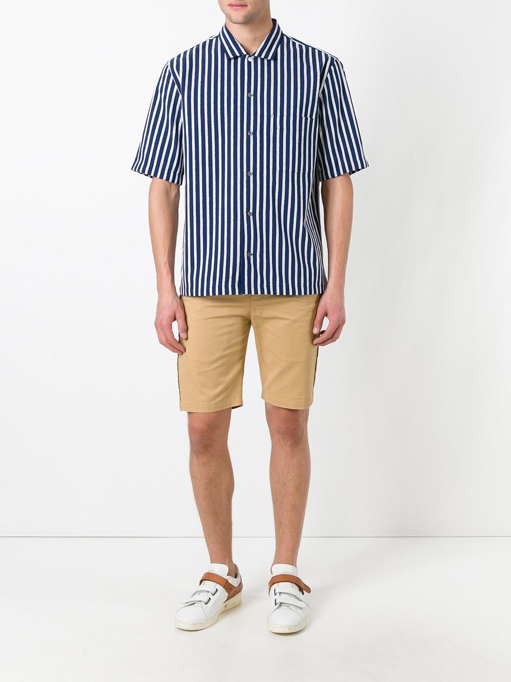 striped shortsleeved shirt 