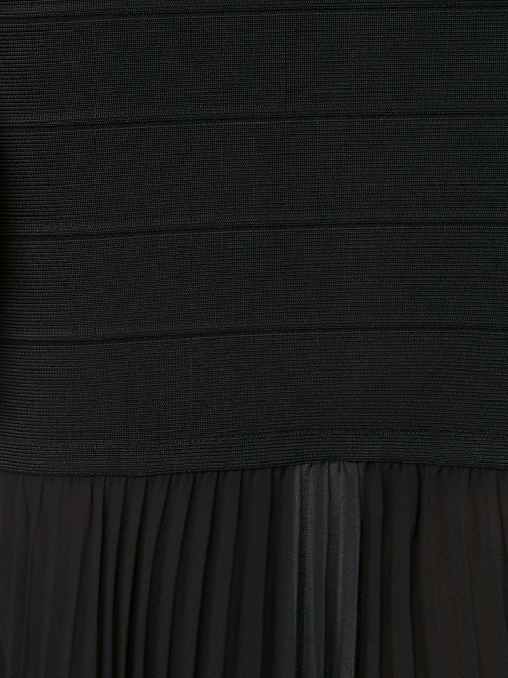 drop waist pleated dress