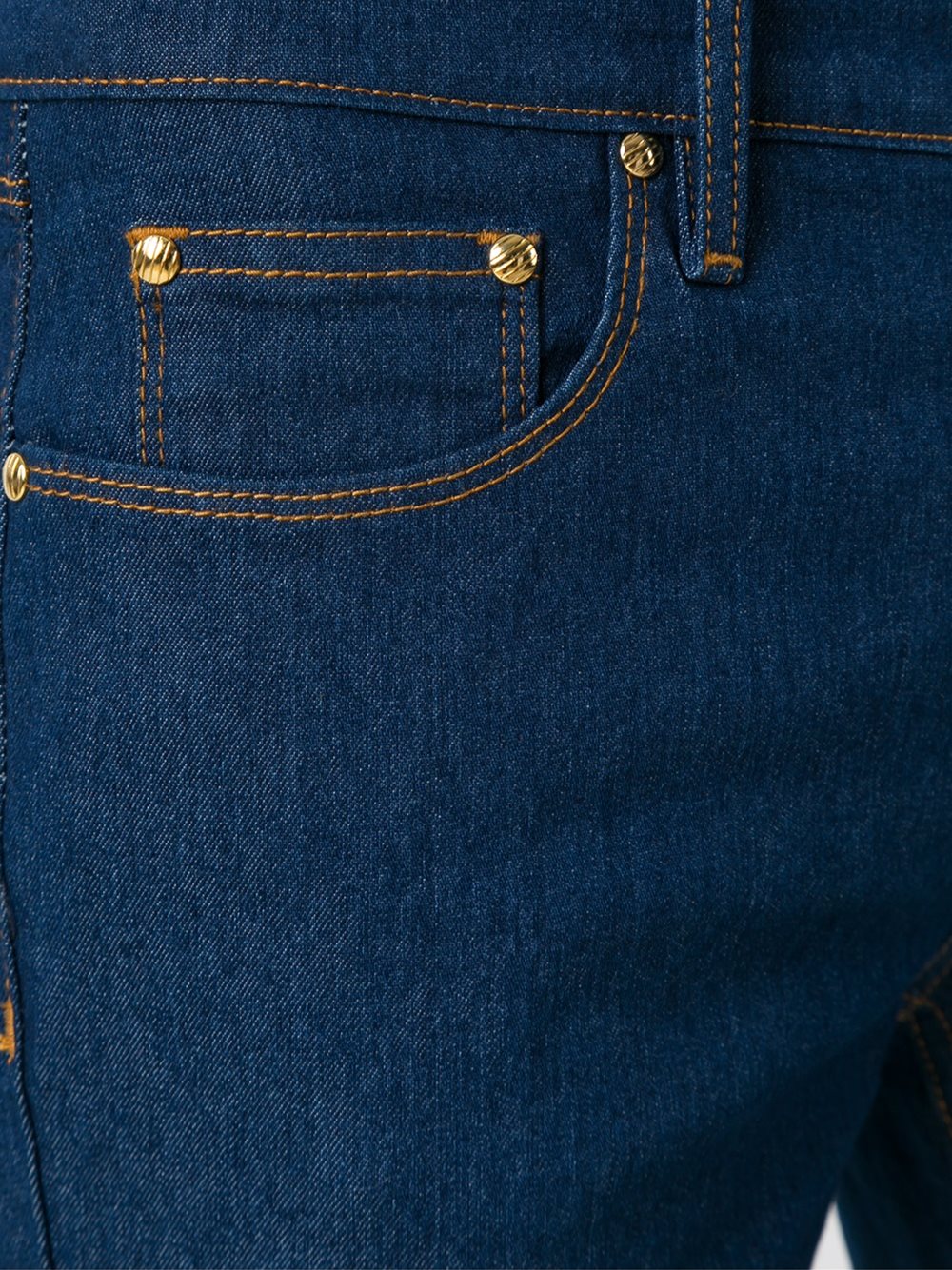 frayed overlay flared jeans