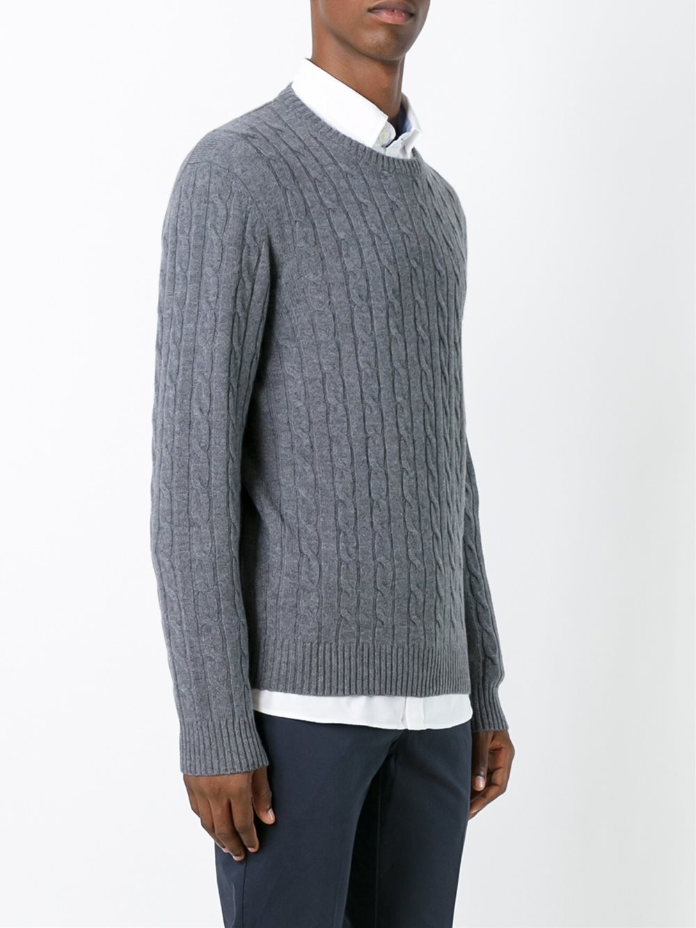 cable knit jumper