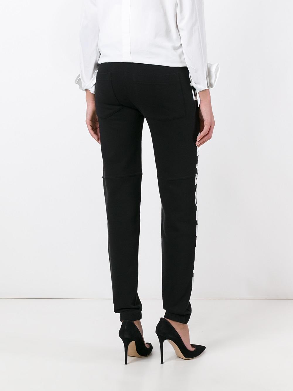 logo print sweatpants