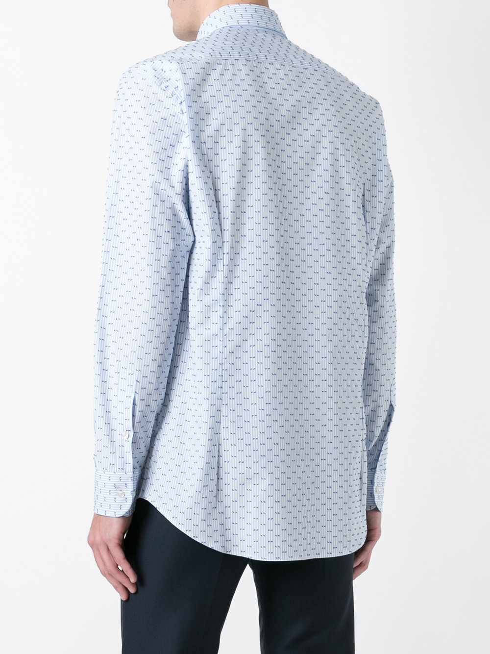 geometric pattern shirt