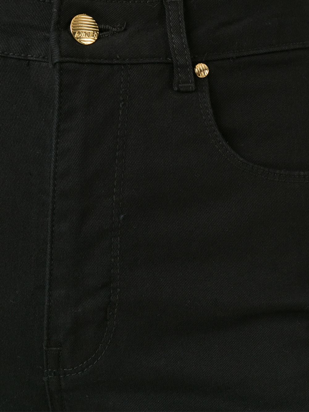 high waist denim shorts