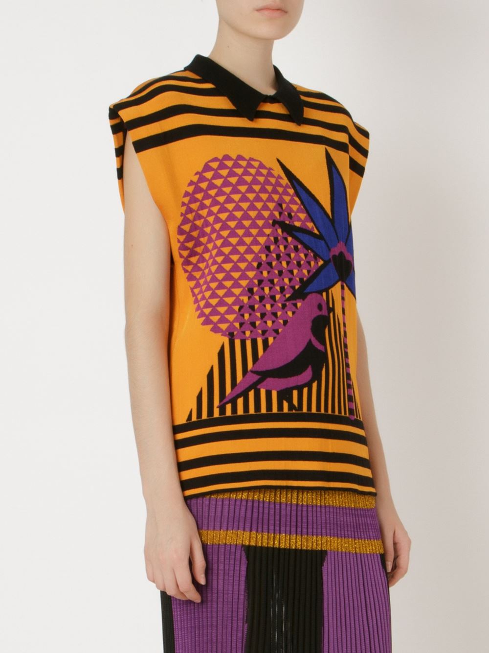 bird knit top