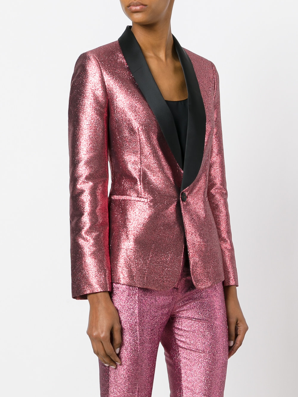Metallic blazer