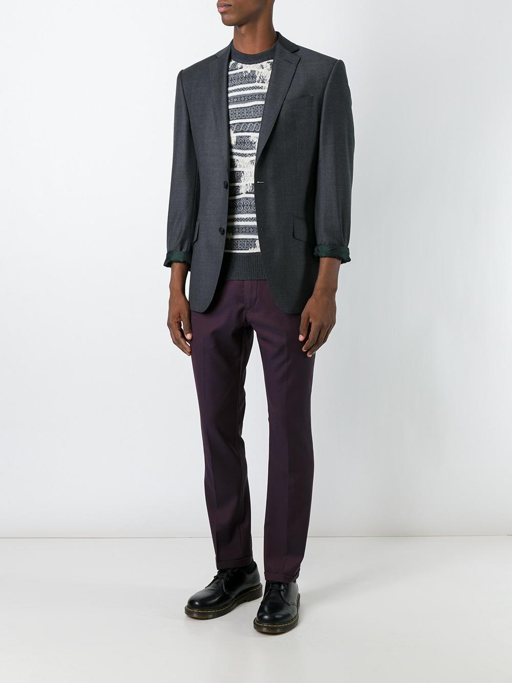 slim tailored trousers