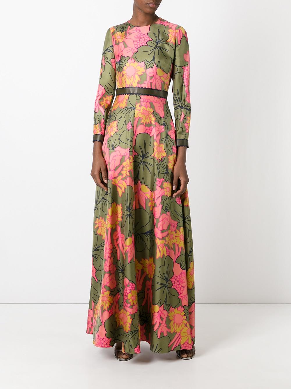 floral maxi dress 