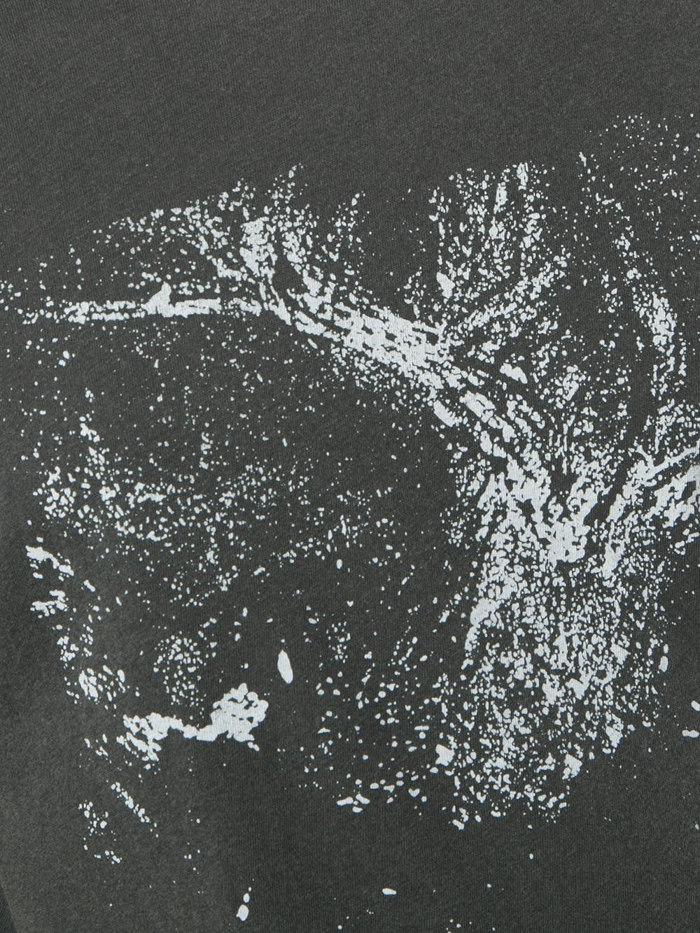 abstract print T-shirt