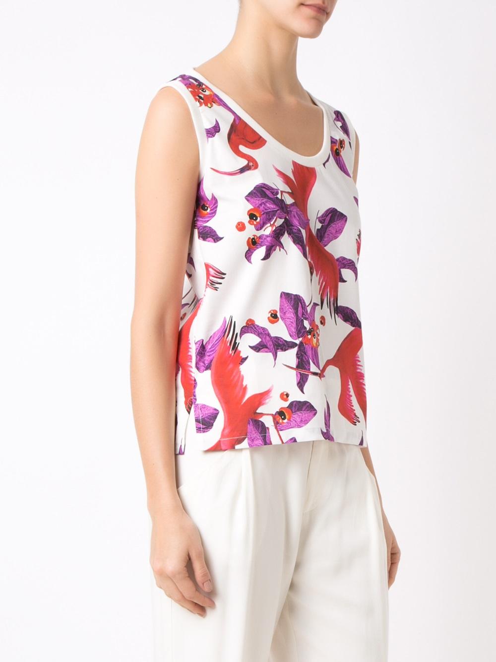 printed tank top