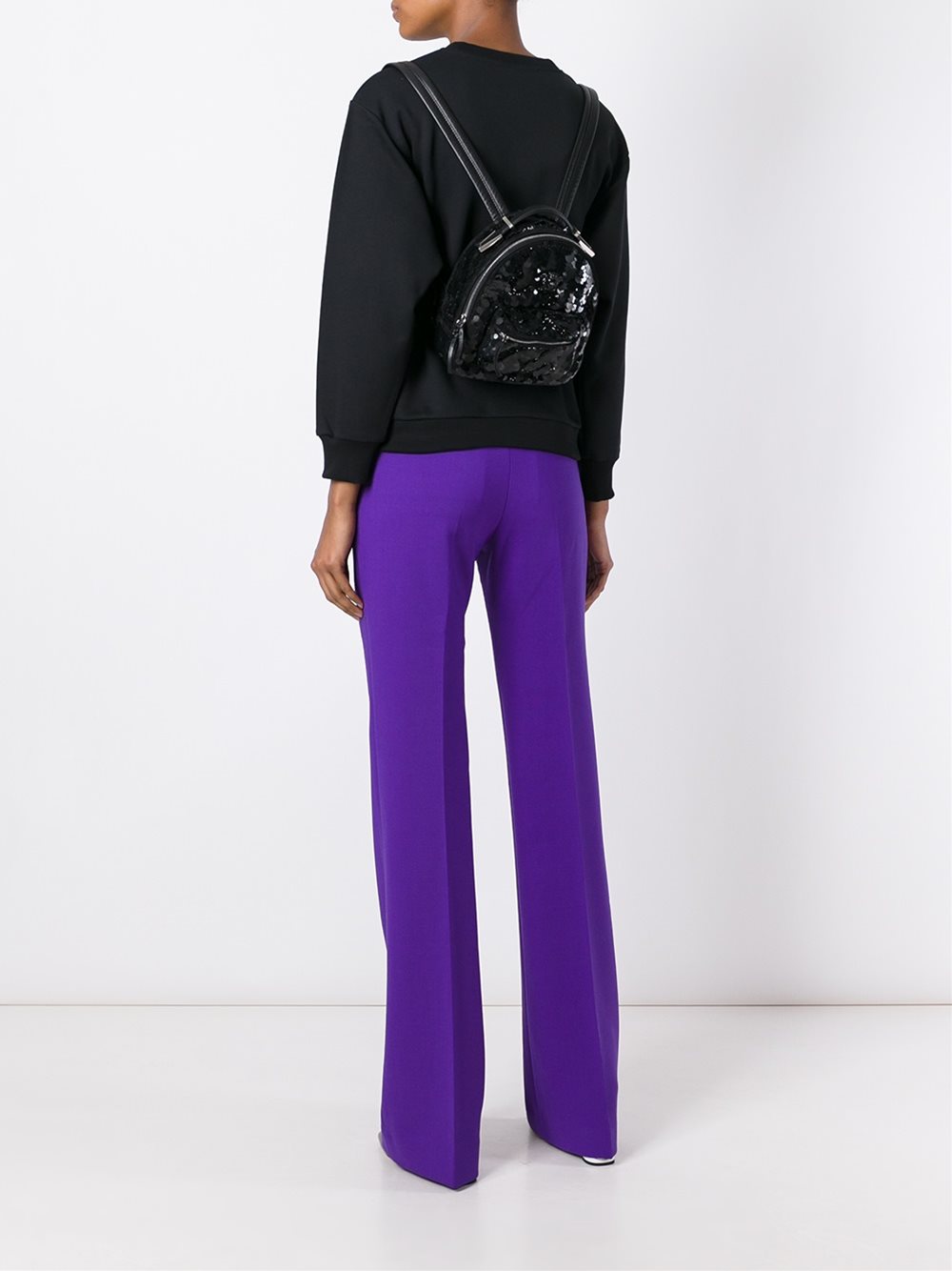 small Palazzo Medusa sequined backpack