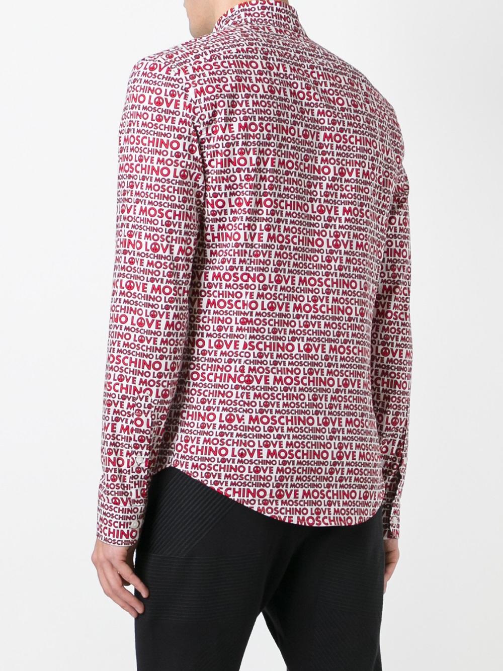 logo print shirt 