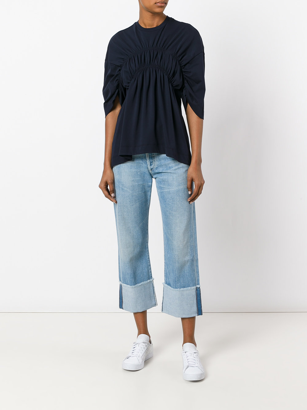 elasticated T-shirt 