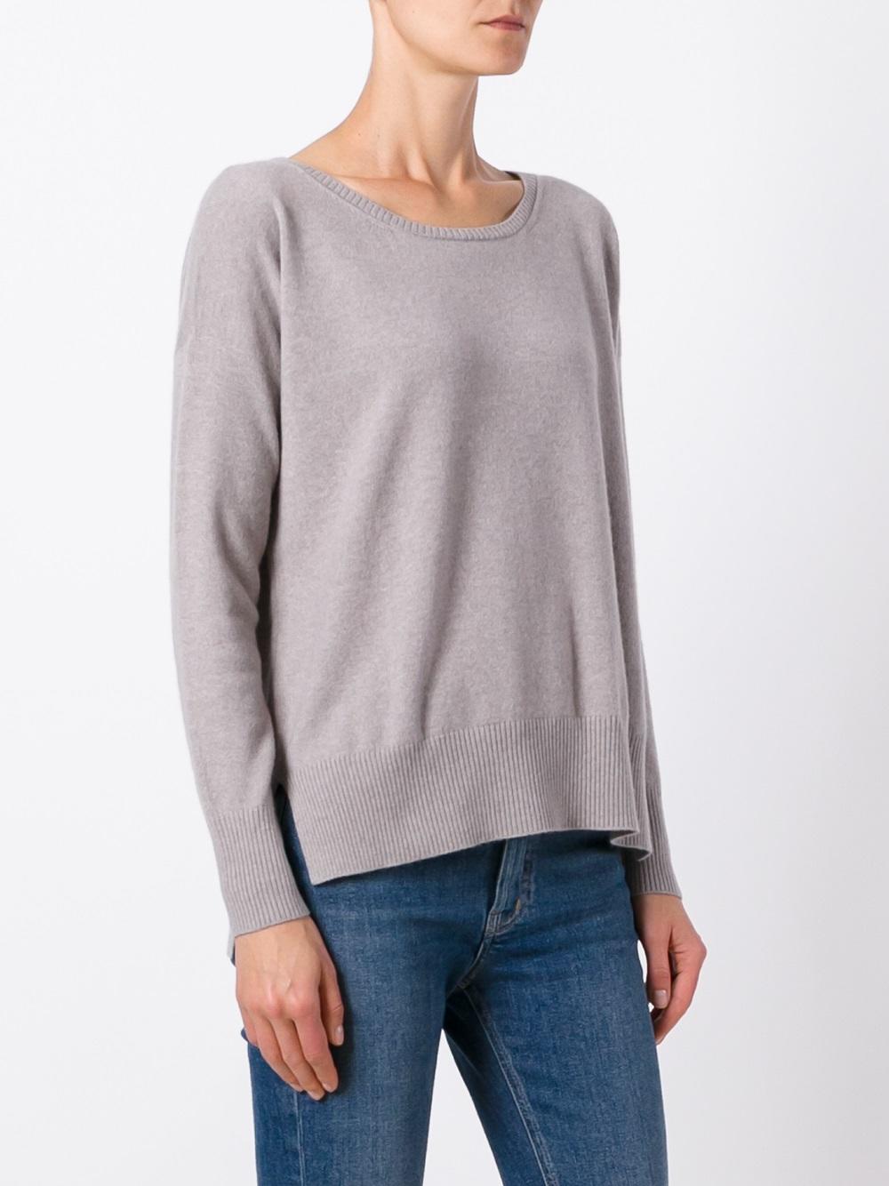 boat neck jumper