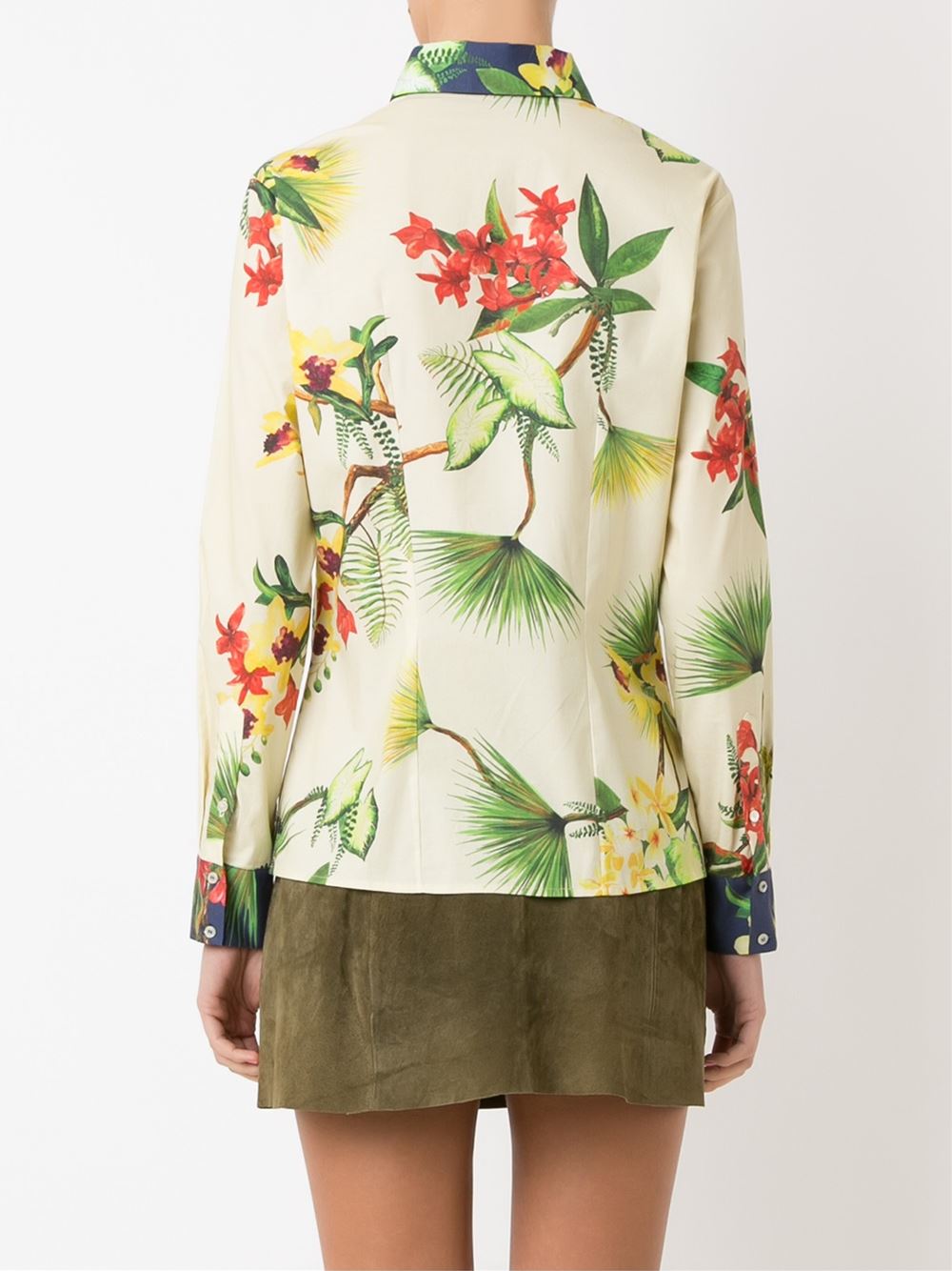 floral shirt