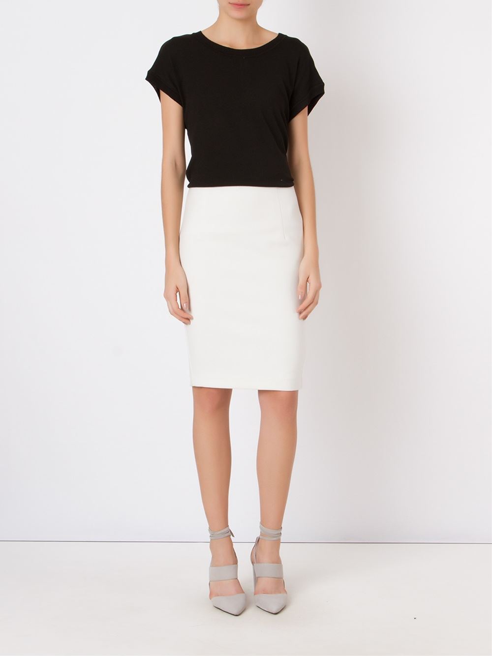 high low knit blouse