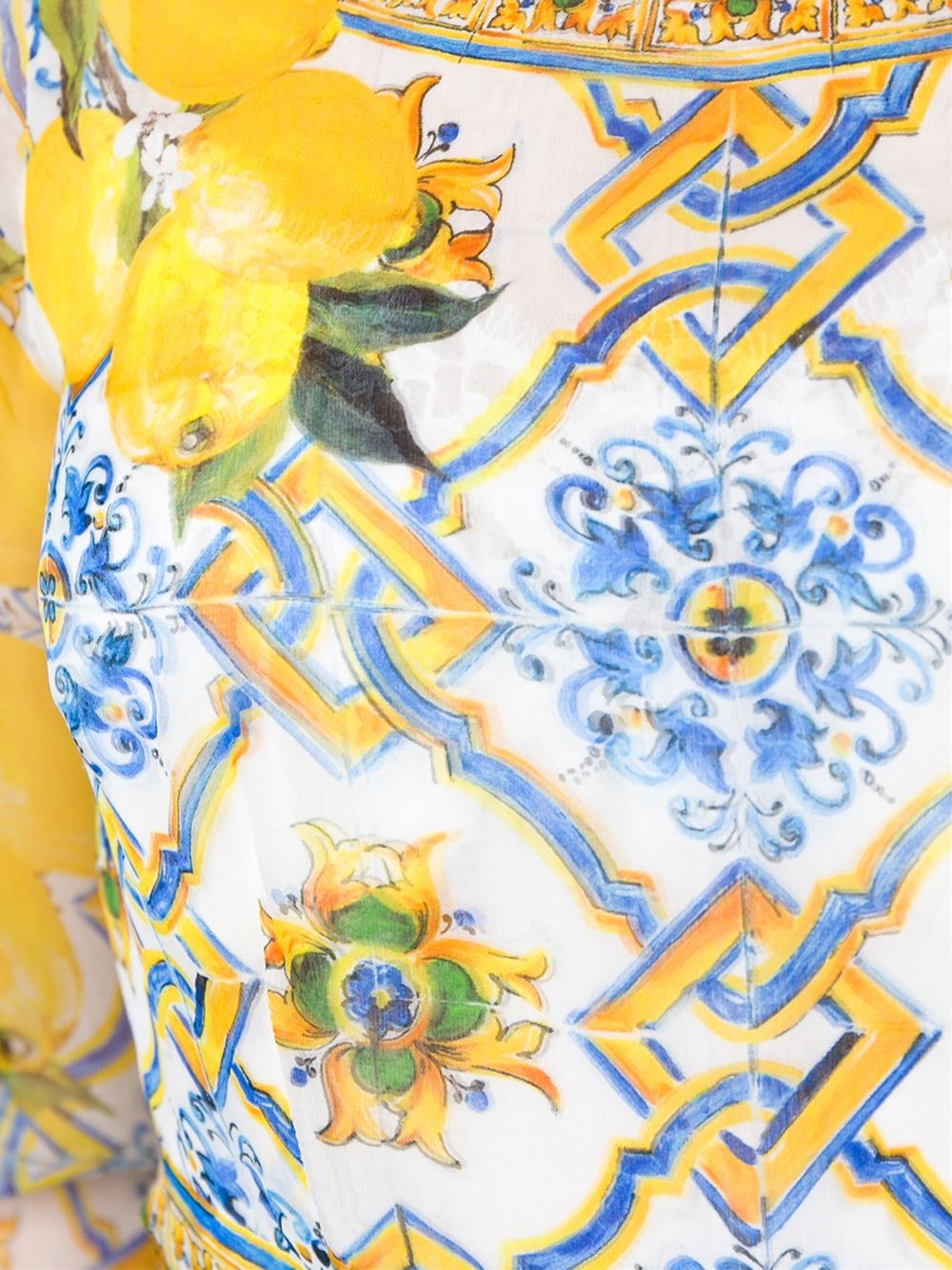 Majolica印花晚礼服