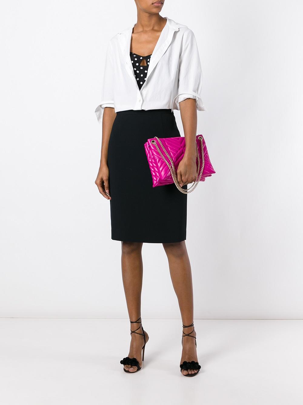 'Sugar' quilted shoulder bag