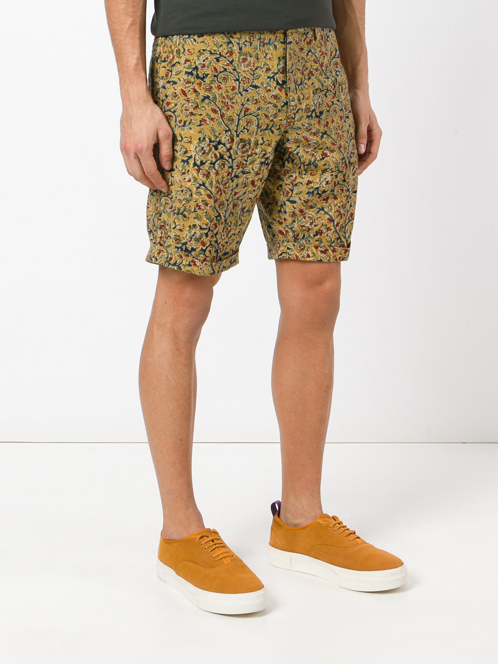 floral print chinos 