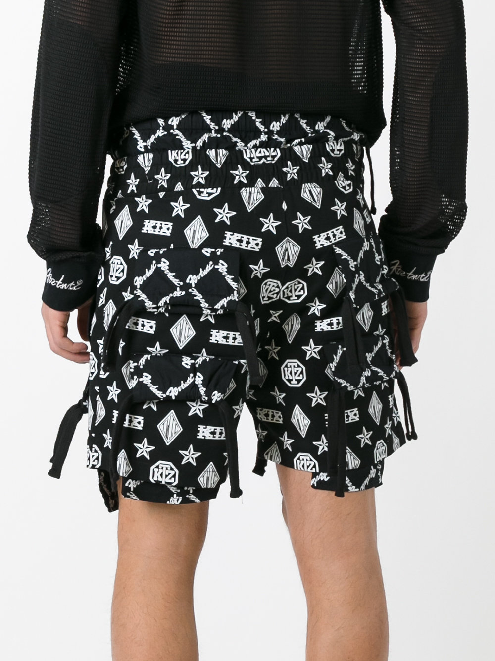 monogram overlap shorts 