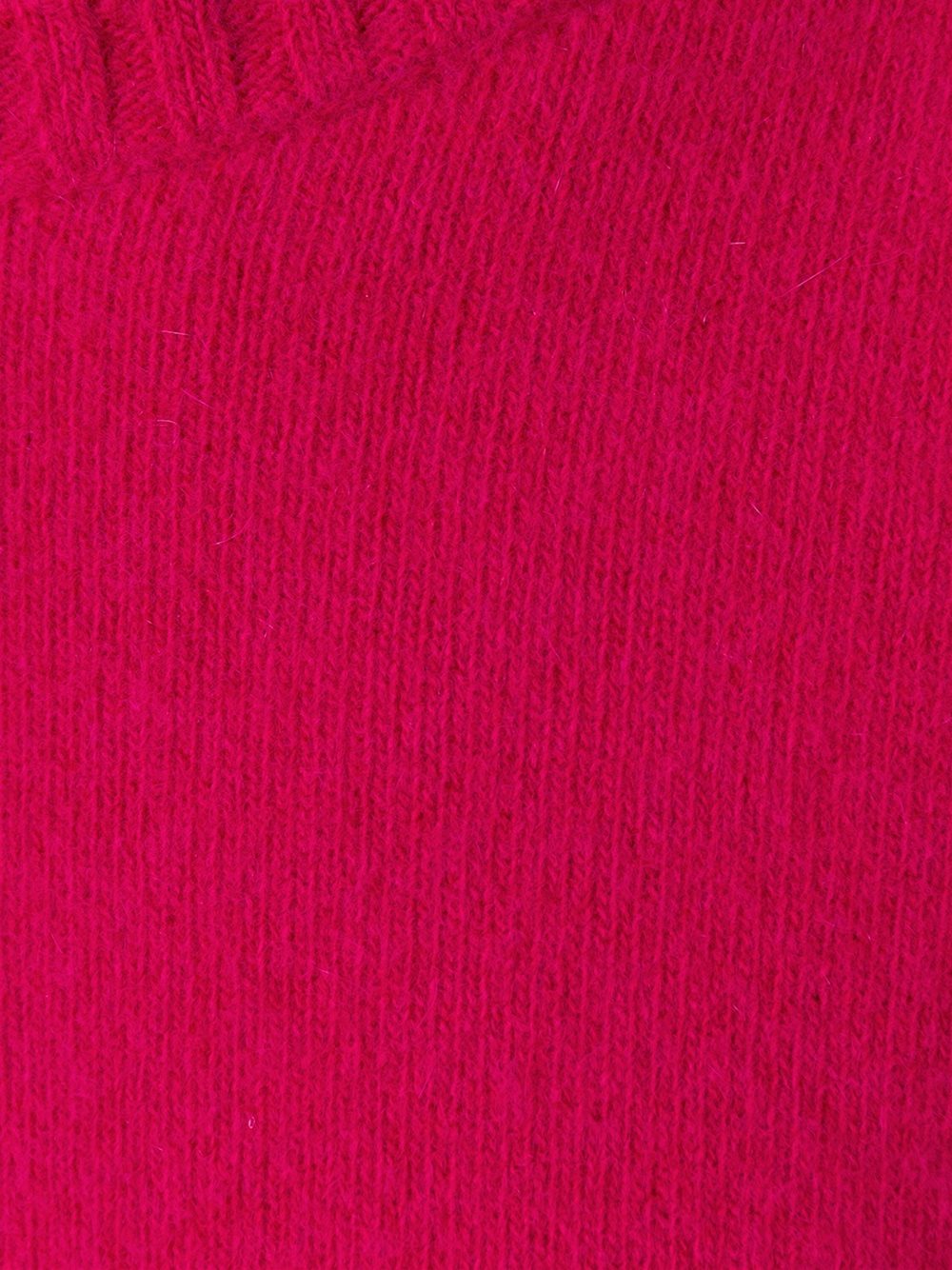 ribbed detailing pullover