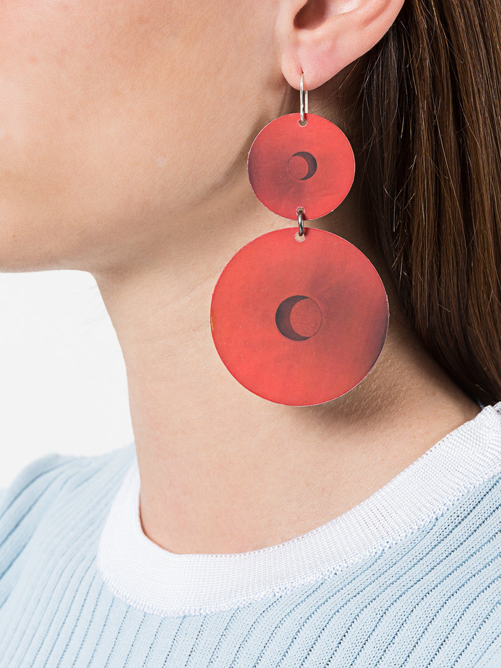 circular earrings