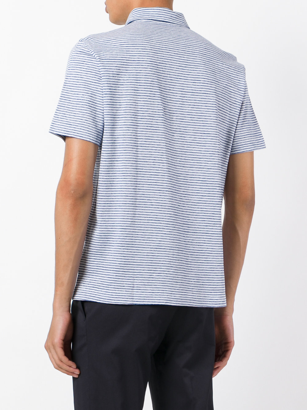 striped polo shirt 