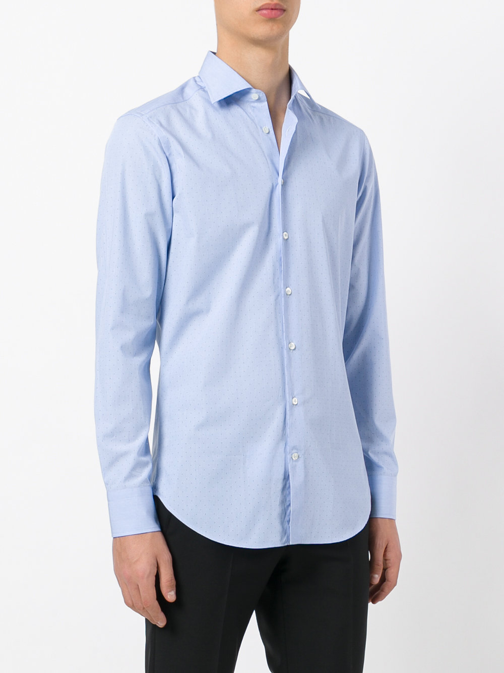 dotted print shirt