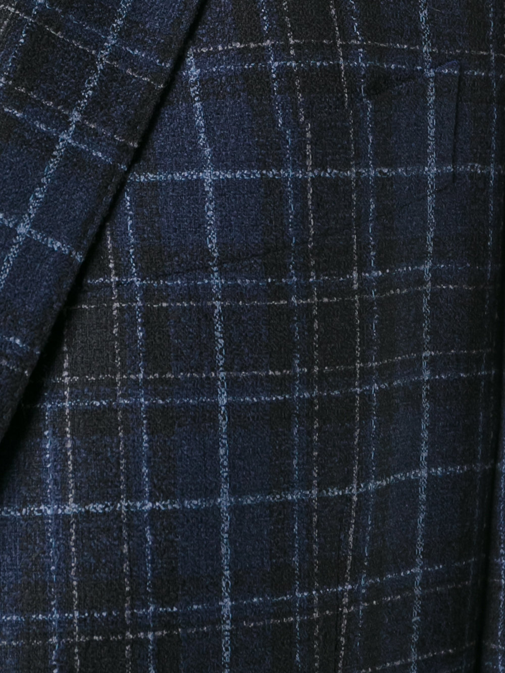 checked blazer 