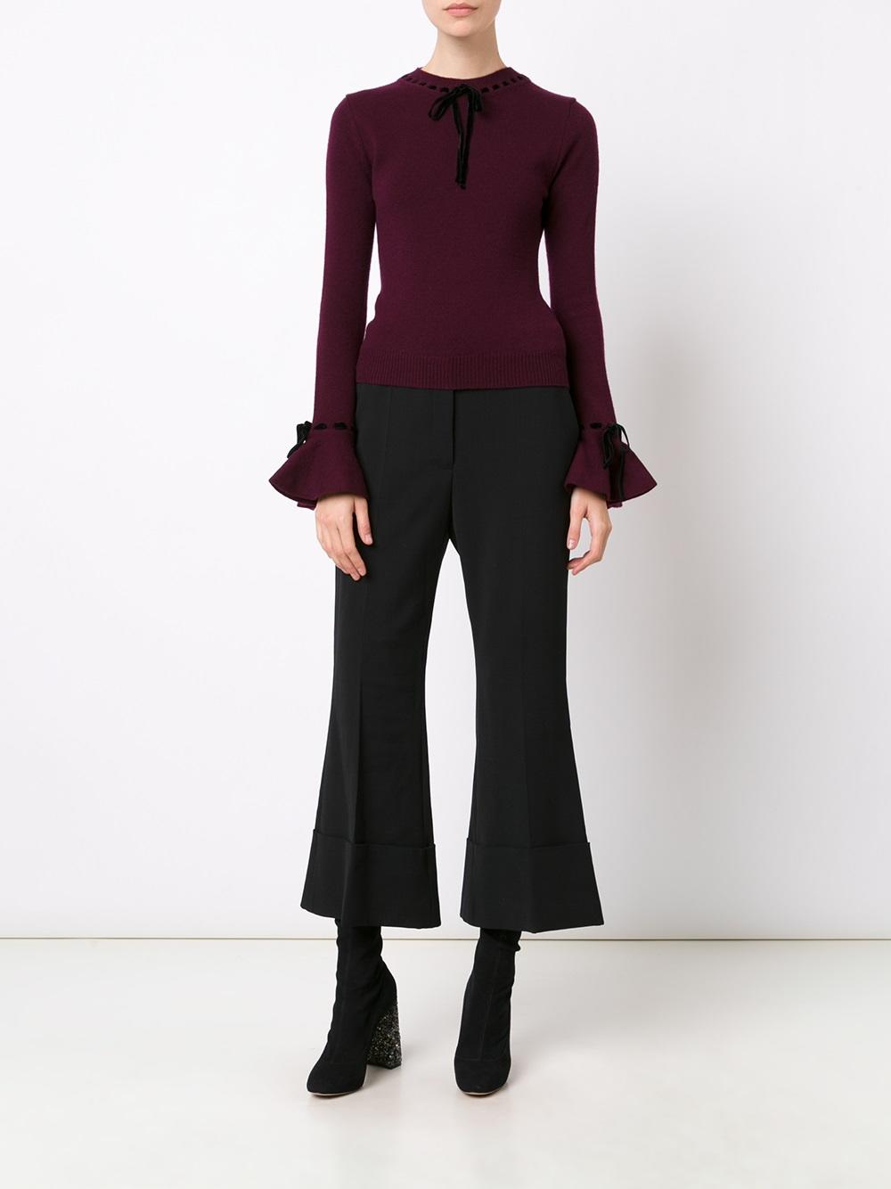 bell sleeves jumper