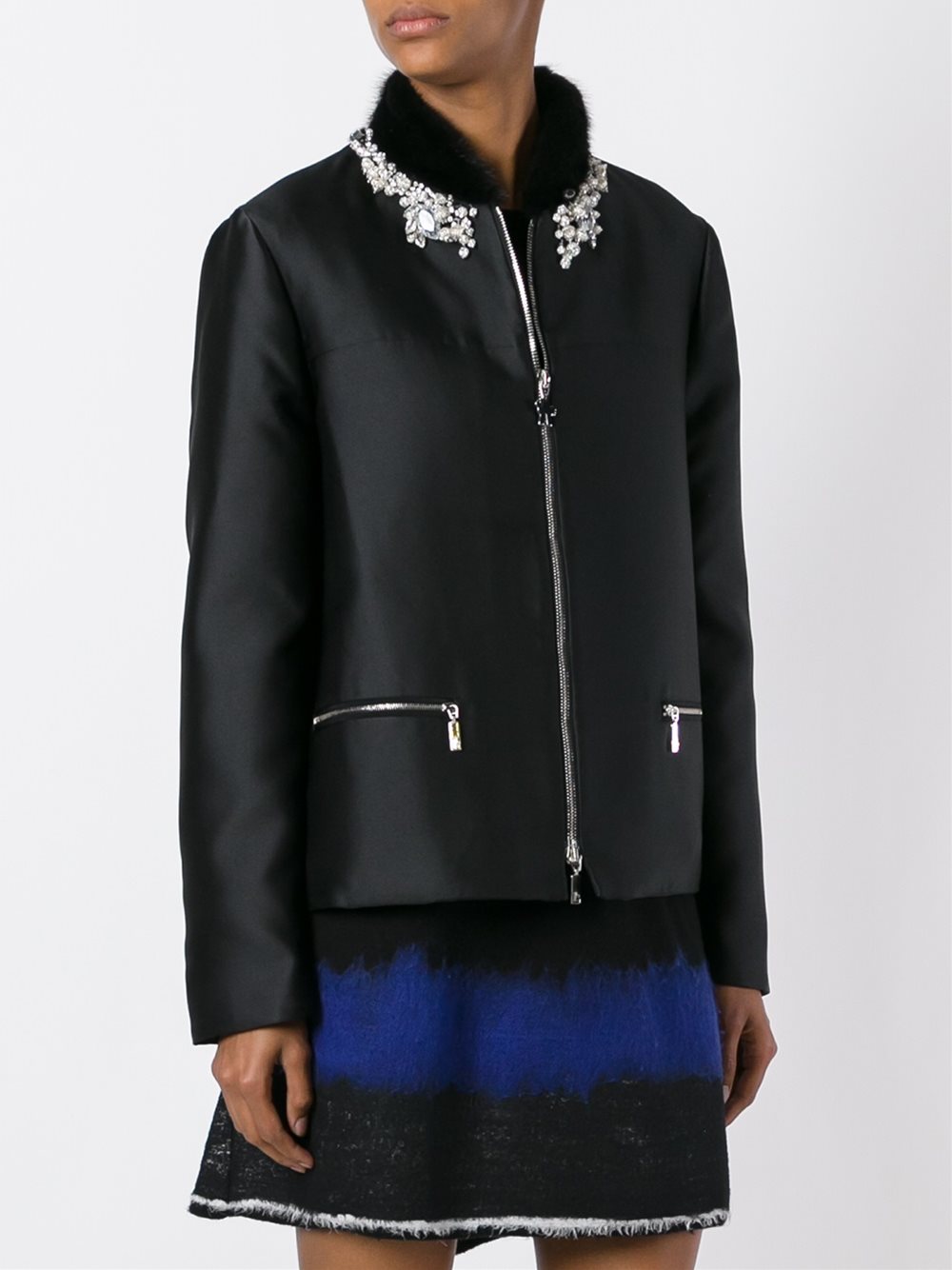 embellished puffer jacket 