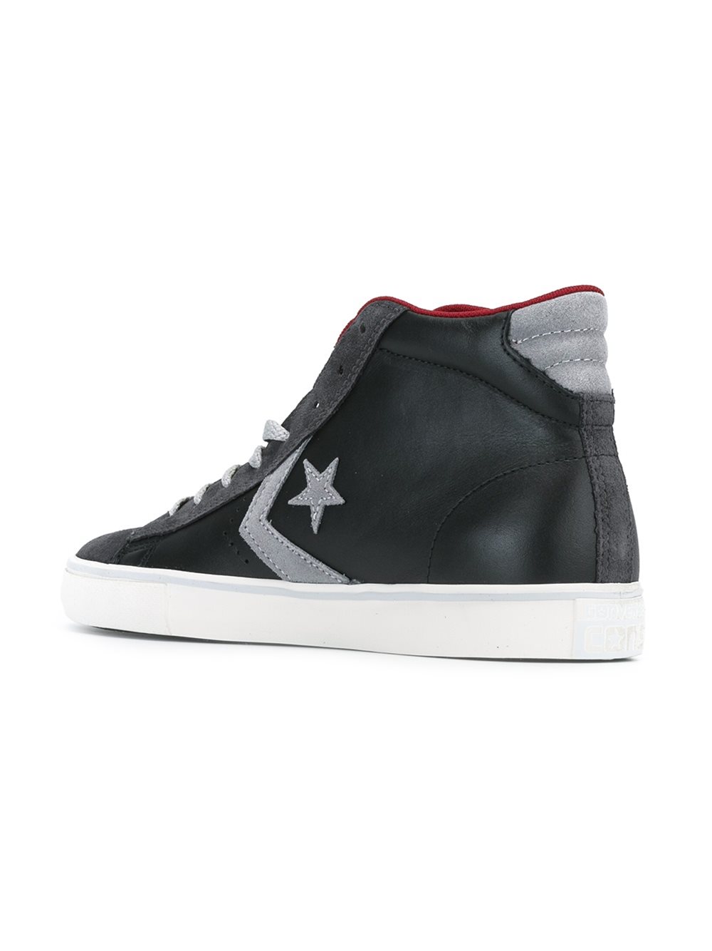 'CONS' hi-top sneakers