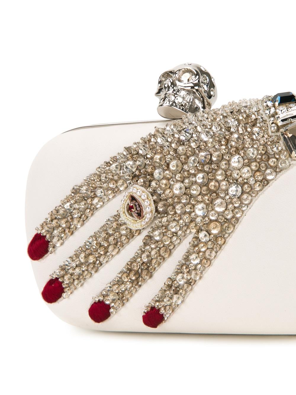 'Skull' box clutch