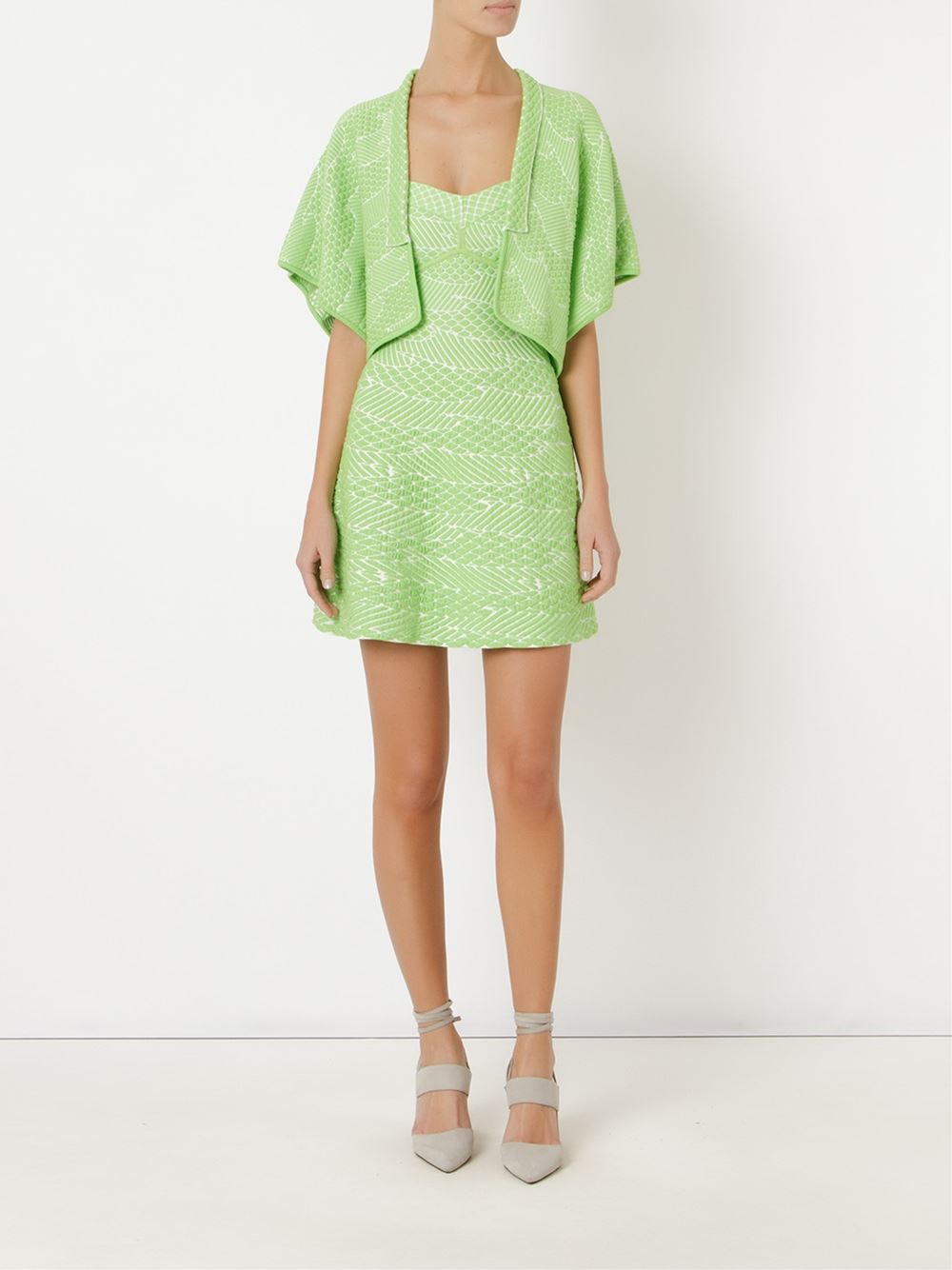 strapless knit dress