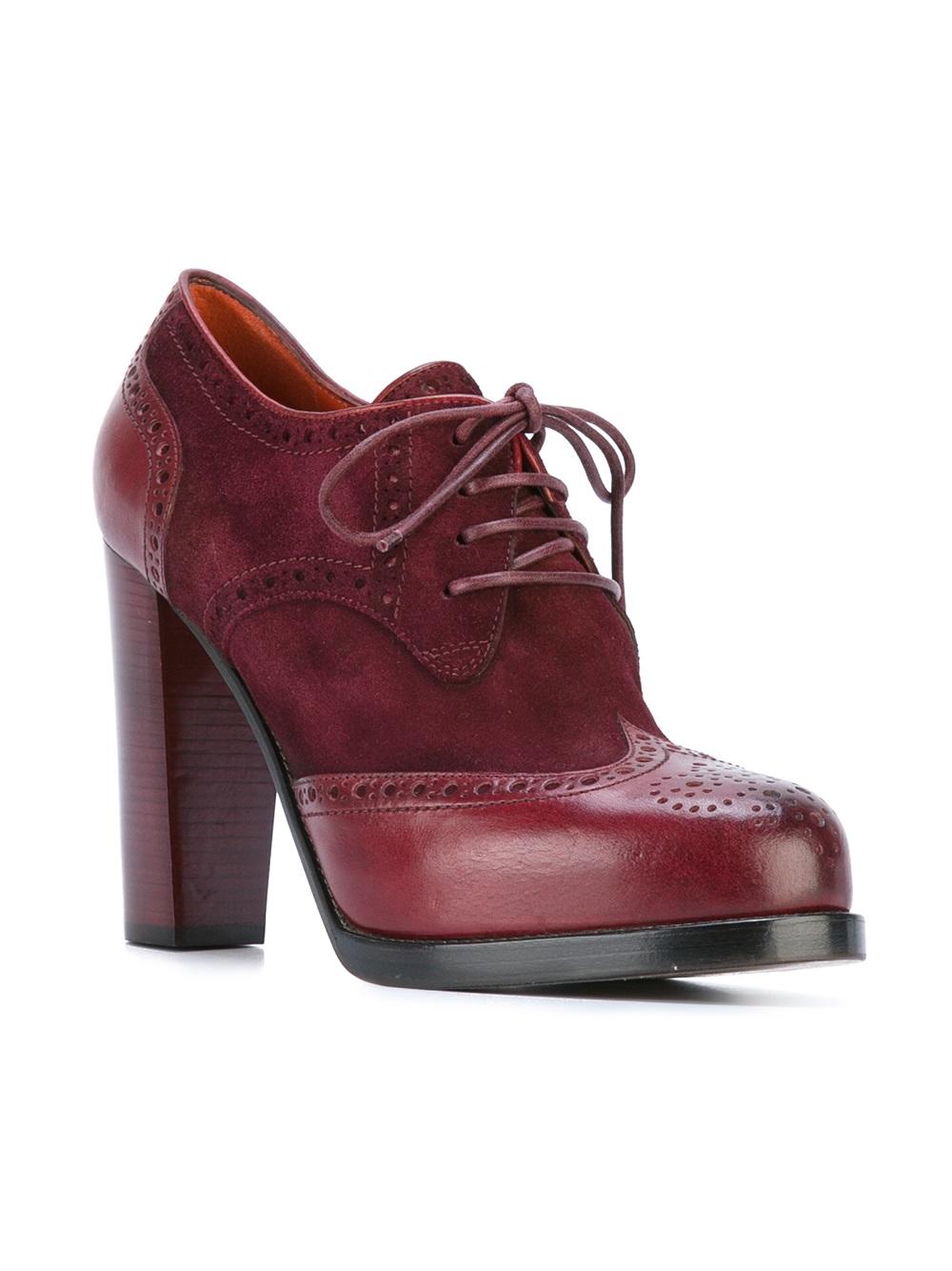 brogue style ankle boots