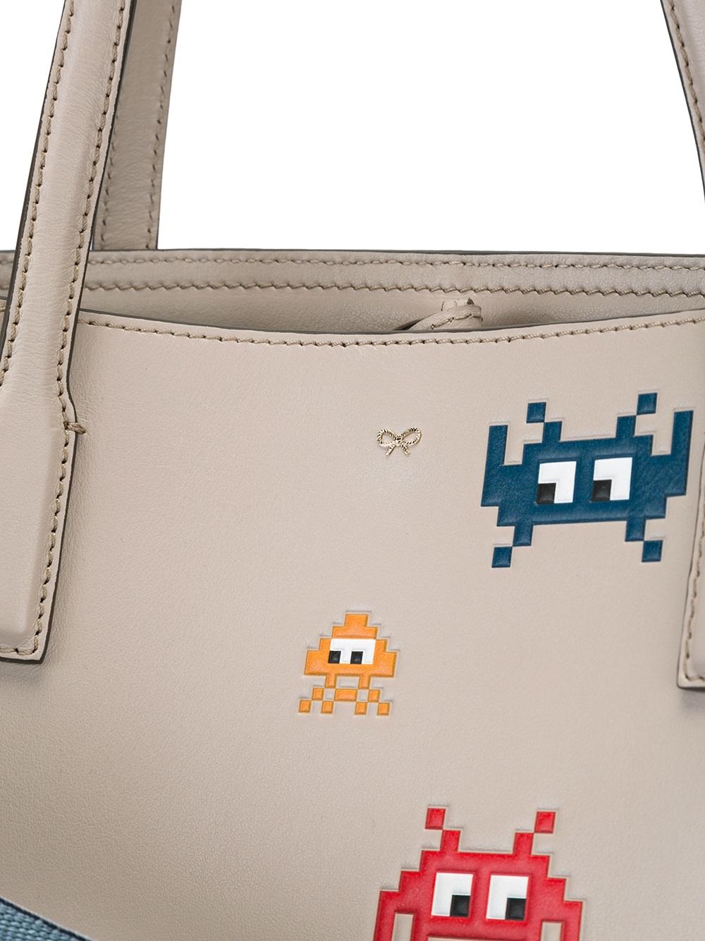 'Space Invaders' tote 