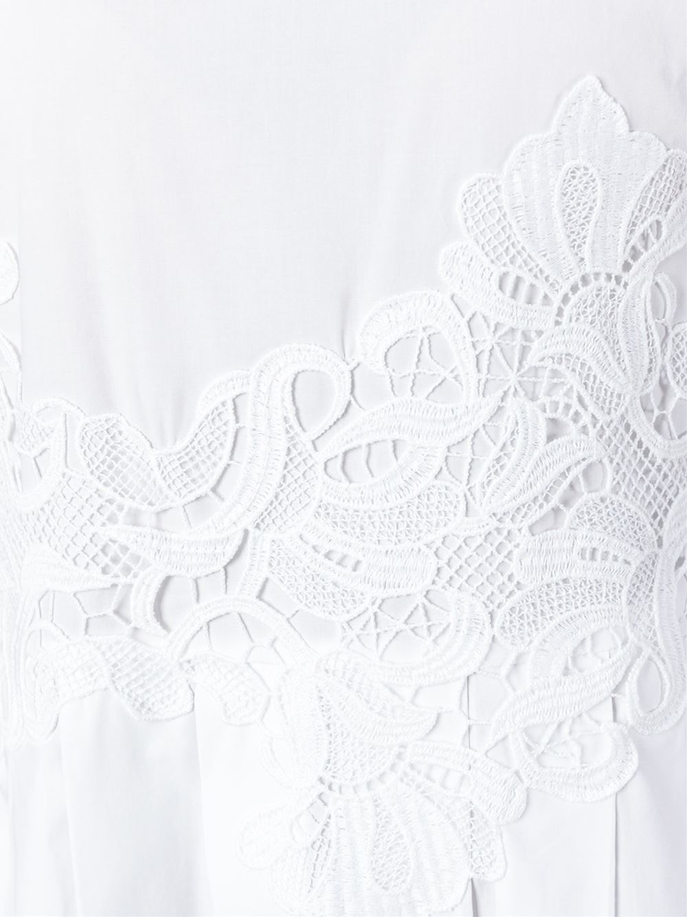 lace detail dress