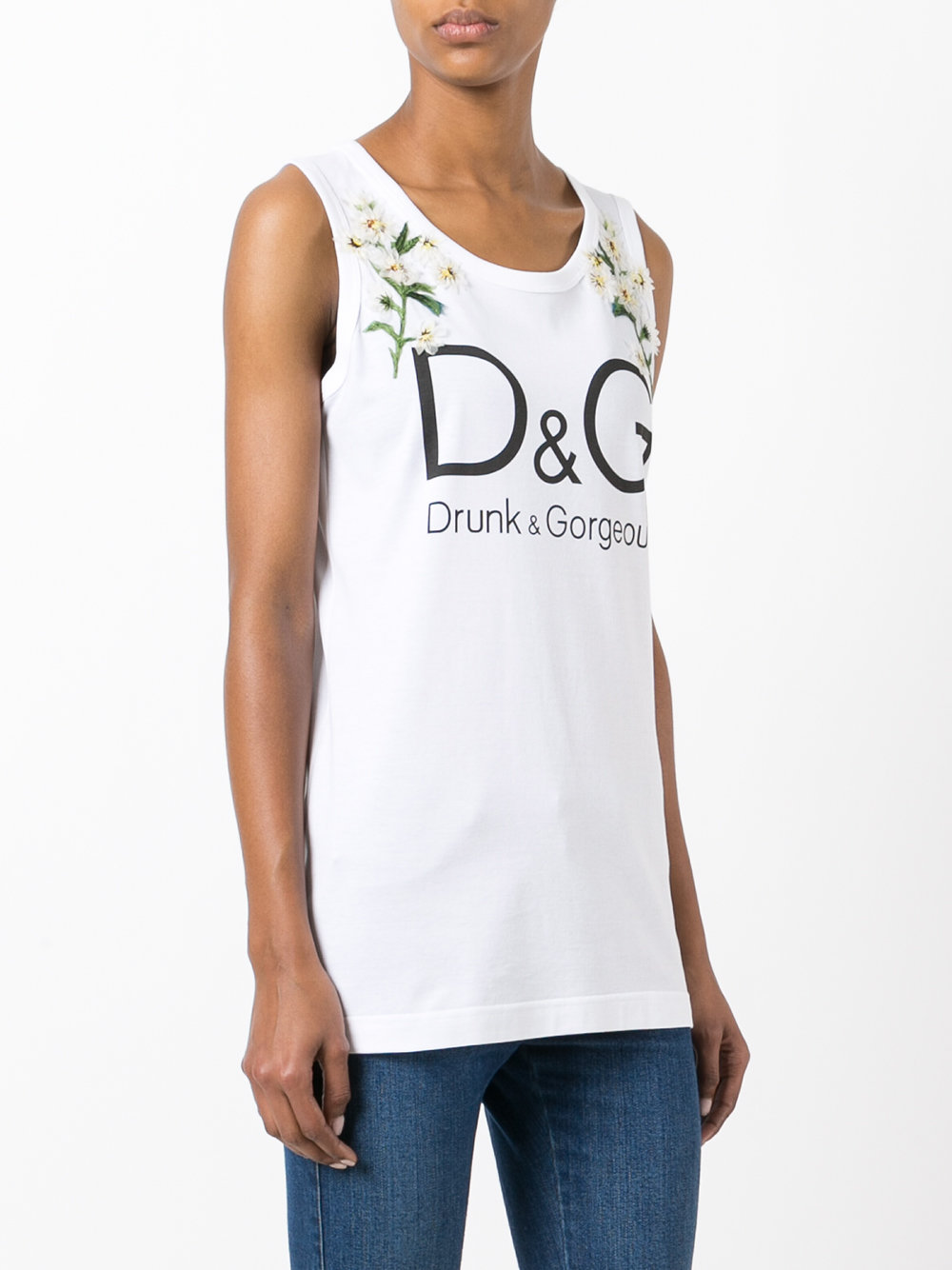 floral print tank top