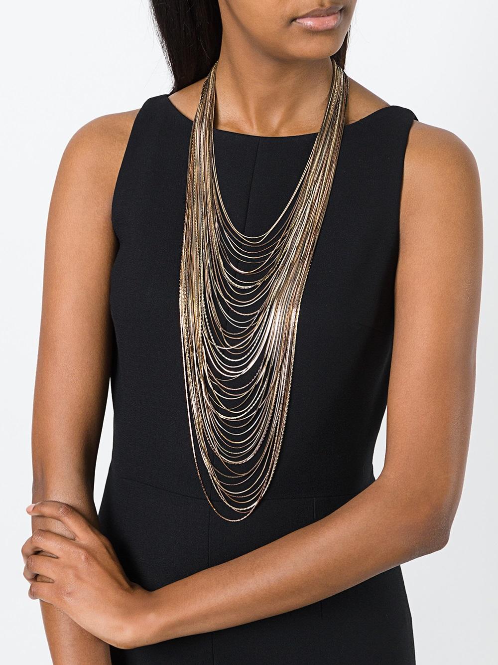 layered necklace